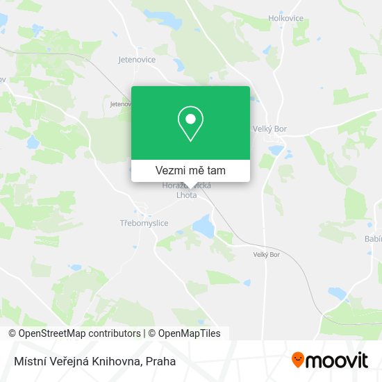Místní Veřejná Knihovna mapa