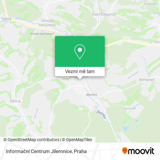 Informační Centrum Jilemnice mapa