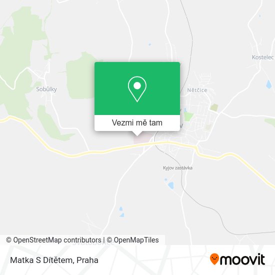 Matka S Dítětem mapa