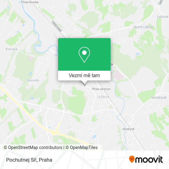 Pochutnej Si! mapa