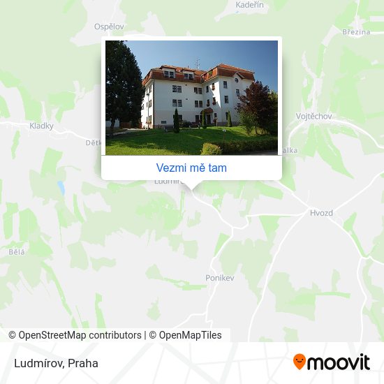 Ludmírov mapa