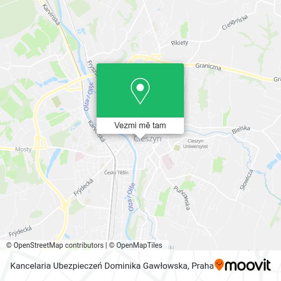 Kancelaria Ubezpieczeń Dominika Gawłowska mapa
