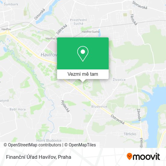 Finanční Úřad Havířov mapa