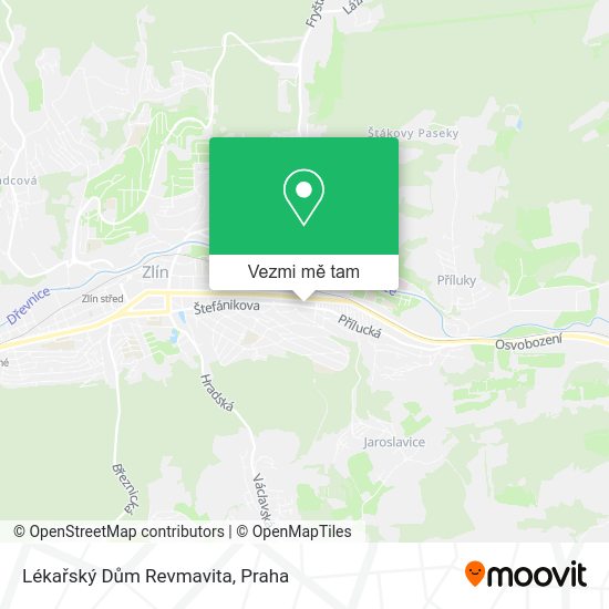 Lékařský Dům Revmavita mapa
