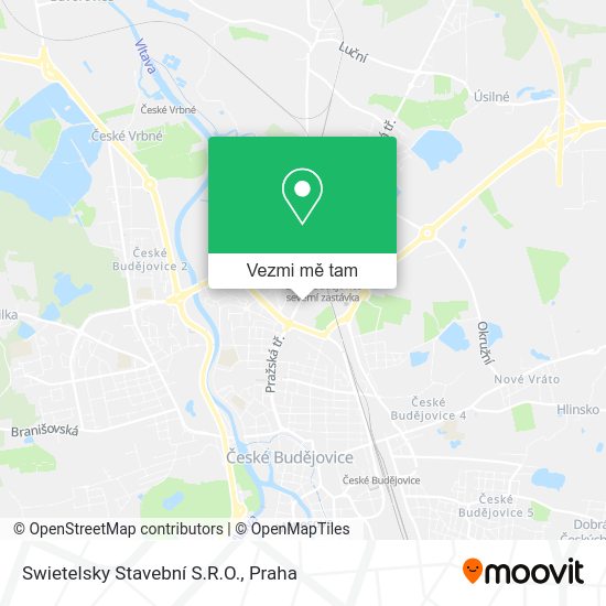 Swietelsky Stavební S.R.O. mapa