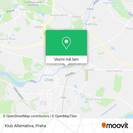 Klub Alternativa mapa