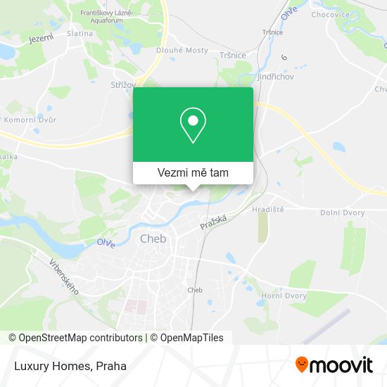 Luxury Homes mapa