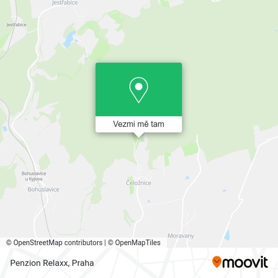 Penzion Relaxx mapa