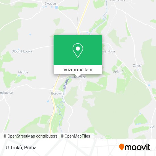U Trnků mapa