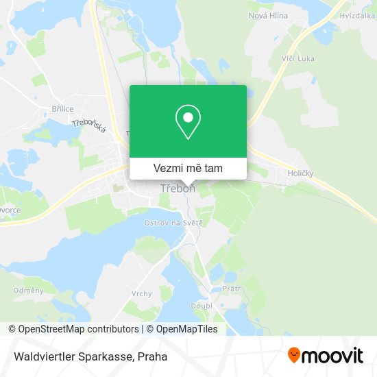 Waldviertler Sparkasse mapa
