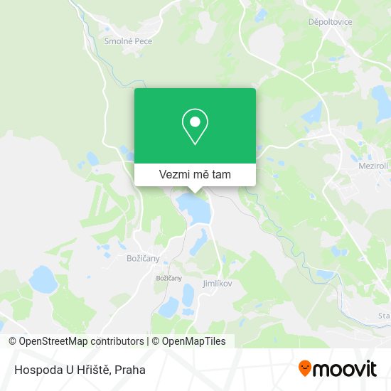 Hospoda U Hřiště mapa