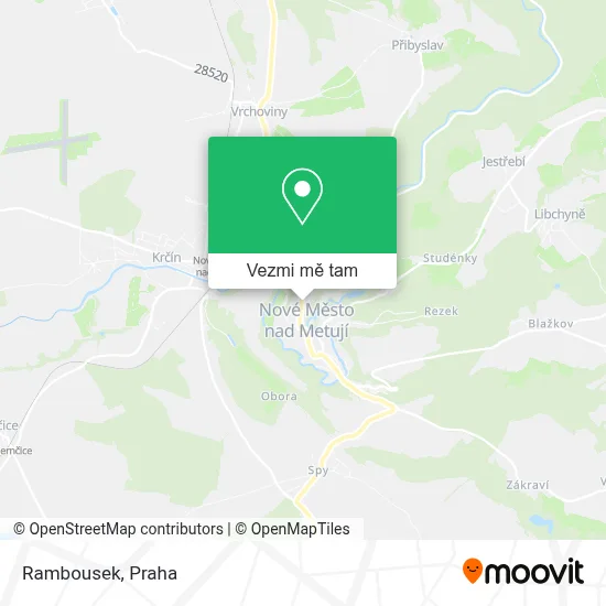 Rambousek mapa