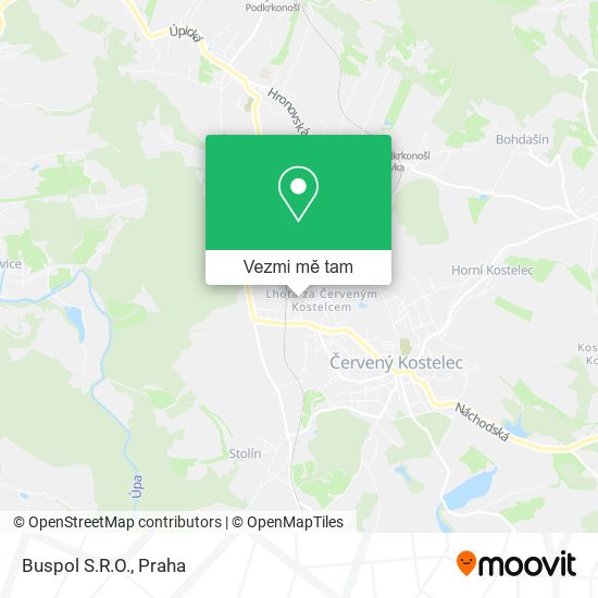 Buspol S.R.O. mapa