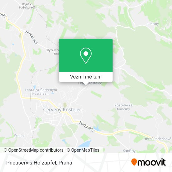 Pneuservis Holzäpfel mapa