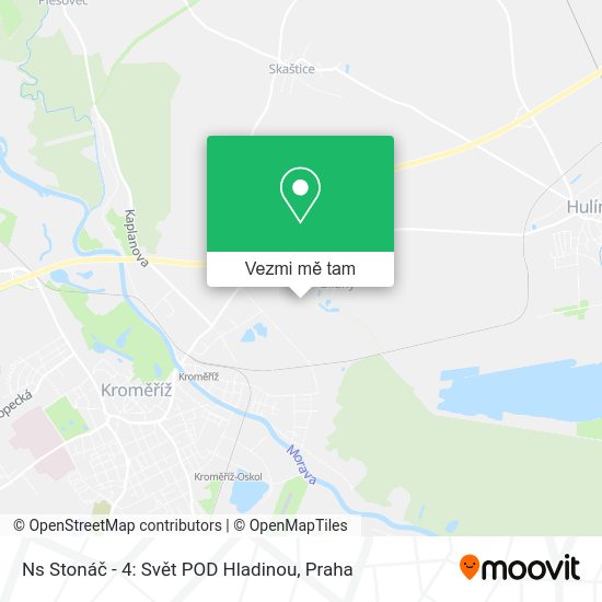 Ns Stonáč - 4: Svět POD Hladinou mapa