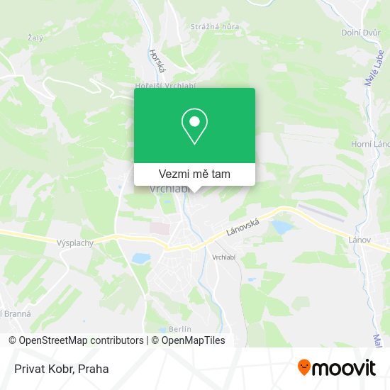 Privat Kobr mapa