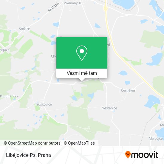 Libějovice Ps mapa