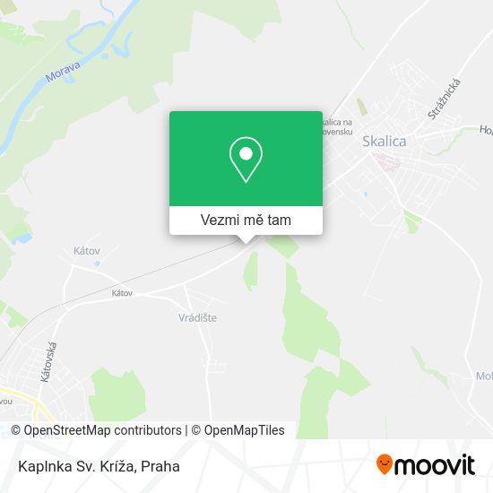 Kaplnka Sv. Kríža mapa