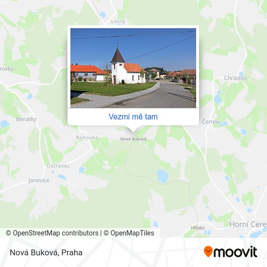 Nová Buková mapa