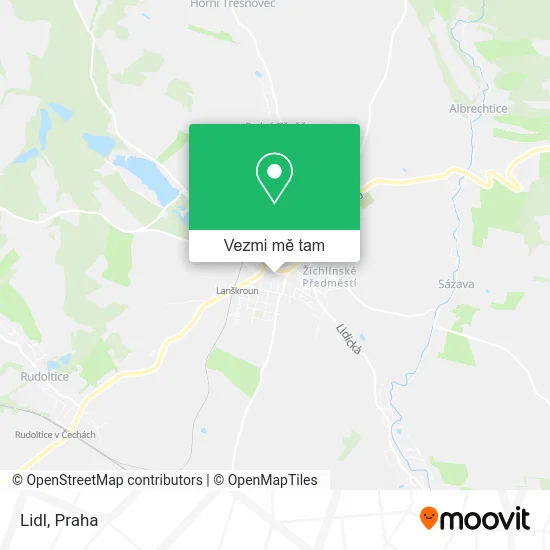 Lidl mapa