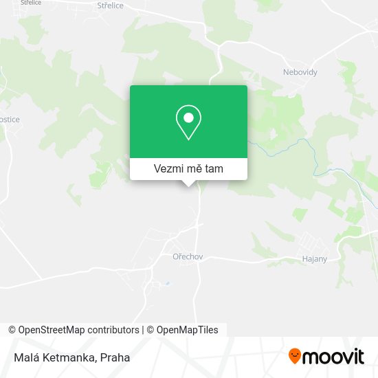 Malá Ketmanka mapa