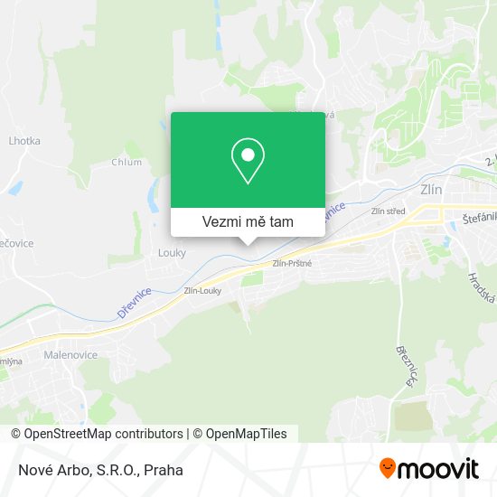 Nové Arbo, S.R.O. mapa