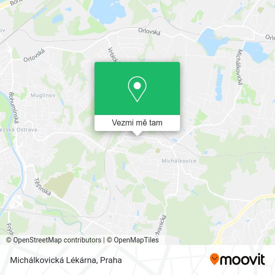 Michálkovická Lékárna mapa