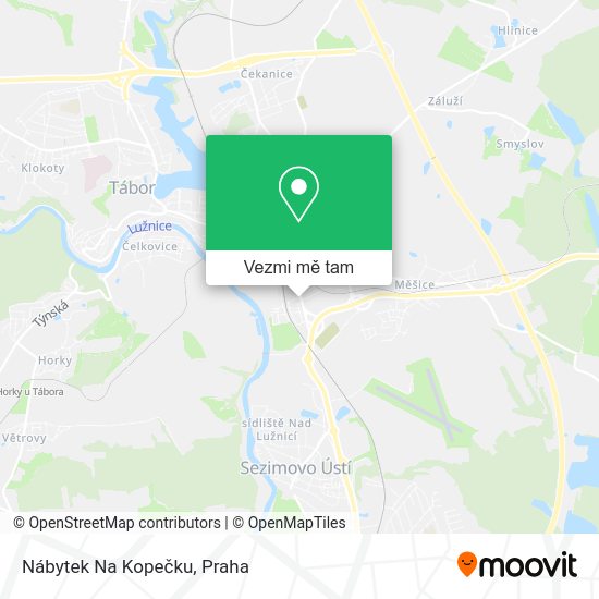 Nábytek Na Kopečku mapa