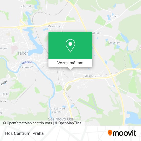 Hcs Centrum mapa
