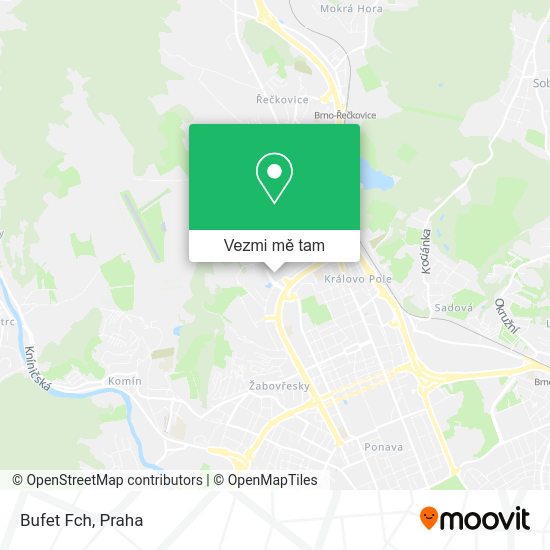 Bufet Fch mapa