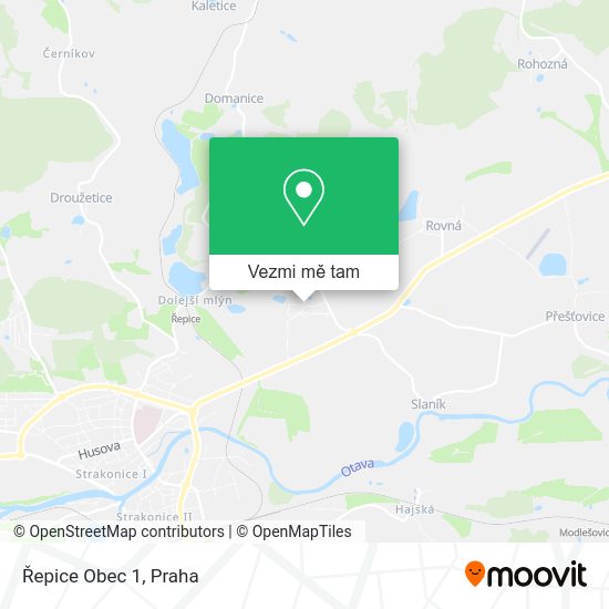 Řepice Obec 1 mapa