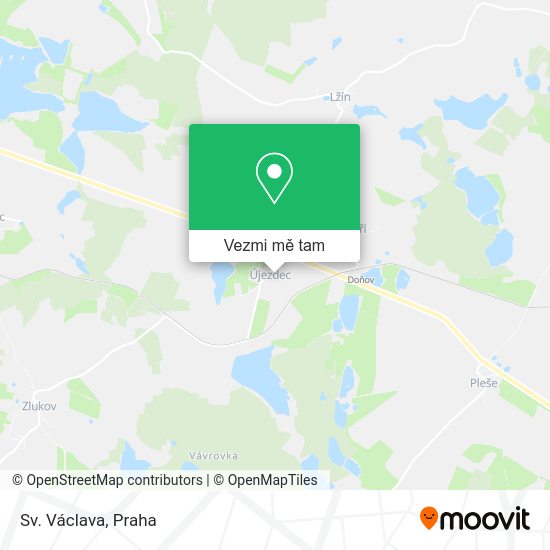 Sv. Václava mapa
