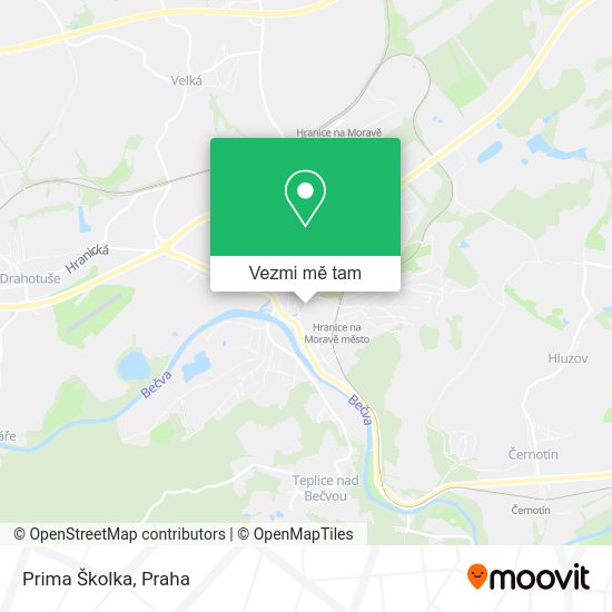 Prima Školka mapa