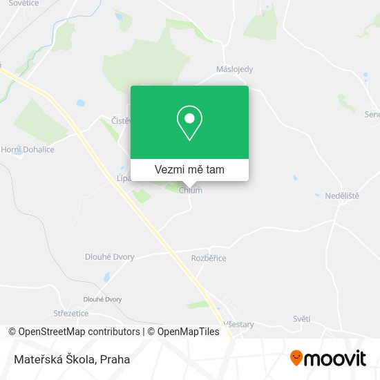Mateřská Škola mapa