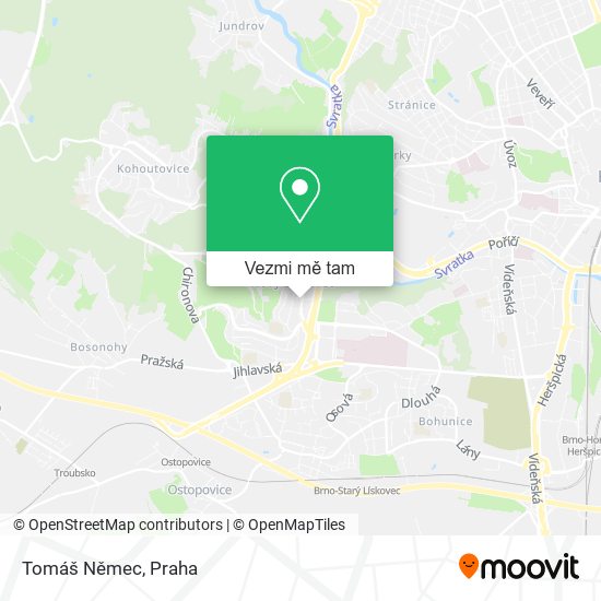 Tomáš Němec mapa