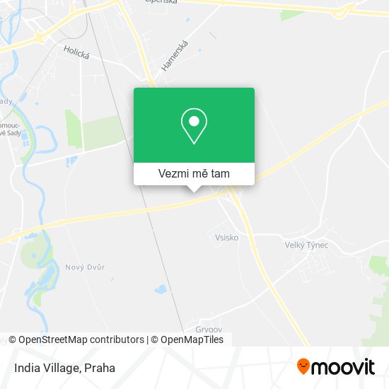 India Village mapa