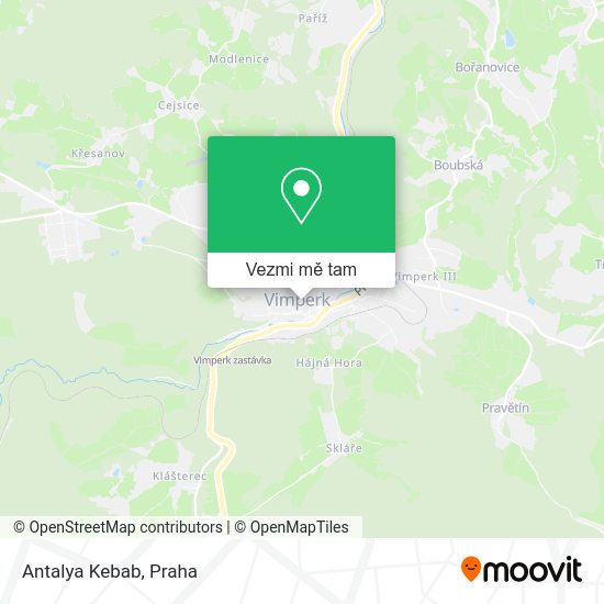 Antalya Kebab mapa