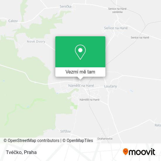 Tvéčko mapa