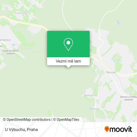 U Výbuchu mapa