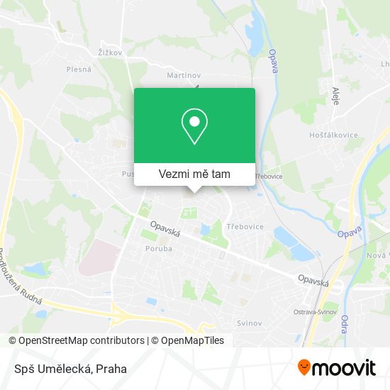 Spš Umělecká mapa