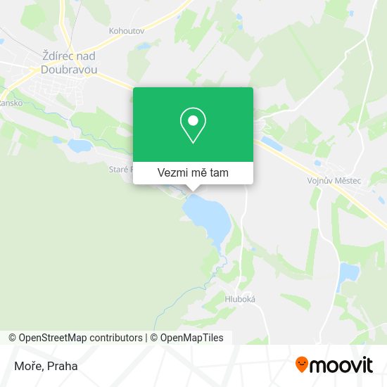 Moře mapa