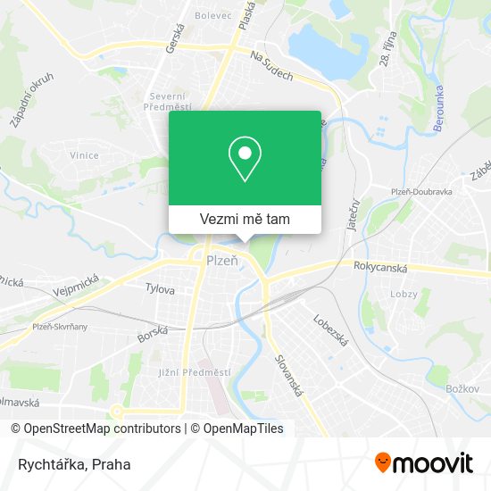 Rychtářka mapa