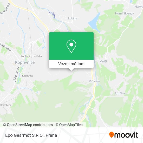 Epo Gearmot S.R.O. mapa