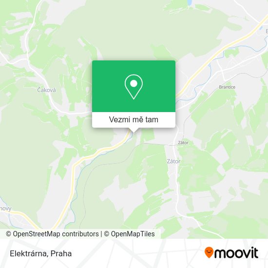 Elektrárna mapa