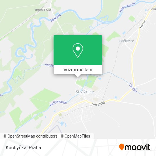 Kuchyňka mapa