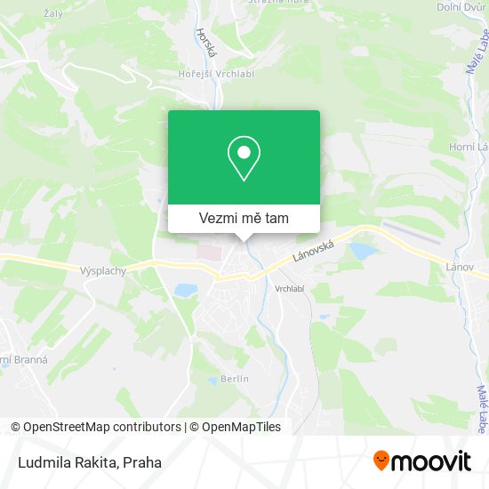 Ludmila Rakita mapa
