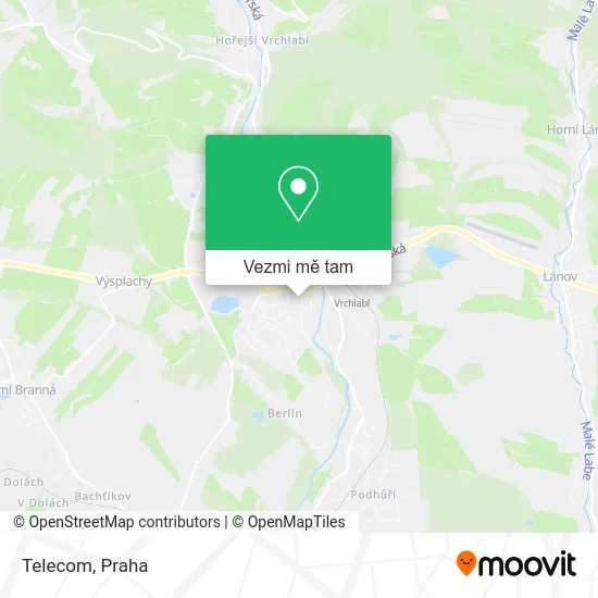 Telecom mapa