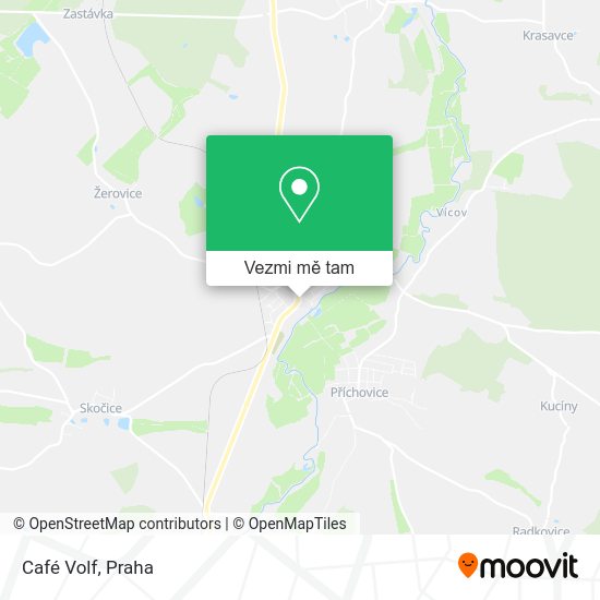 Café Volf mapa