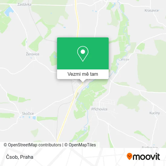 Čsob mapa