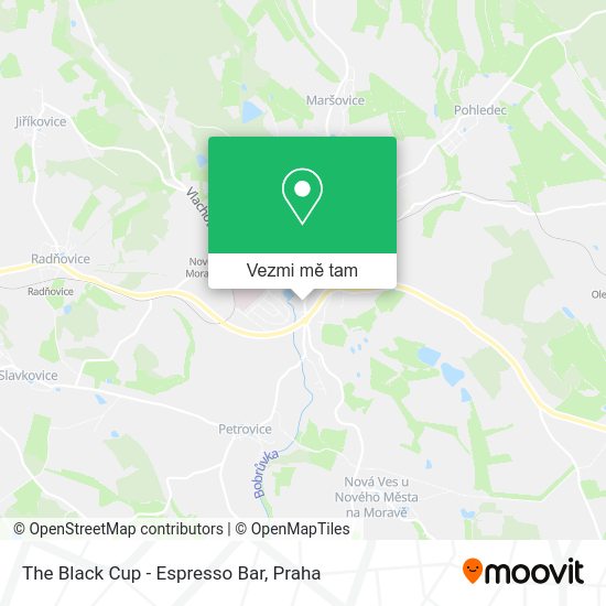 The Black Cup - Espresso Bar mapa